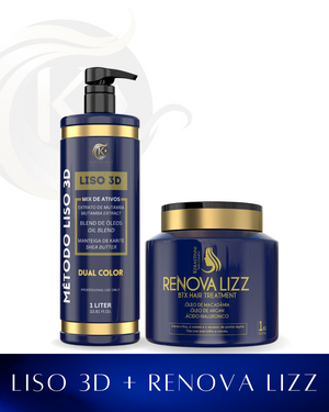 Kit Método Liso 3D + Botox Renova lizz