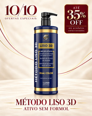 MÉTODO LISO 3D ATIVO SEM FORMOL