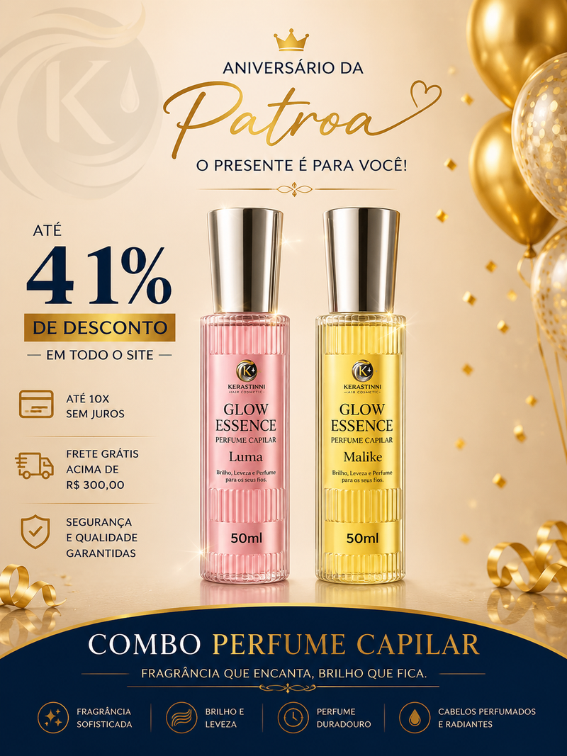 Combo Perfume Capilar Árabe