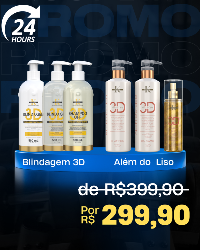 Promoção Blindagem 3D + Além do Liso