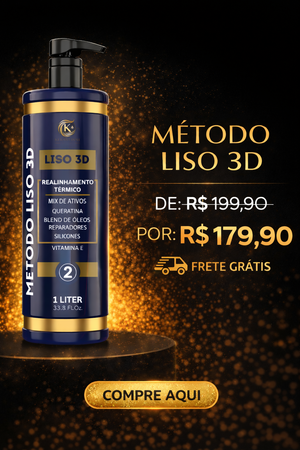 MÉTODO LISO 3D ATIVO SEM FORMOL