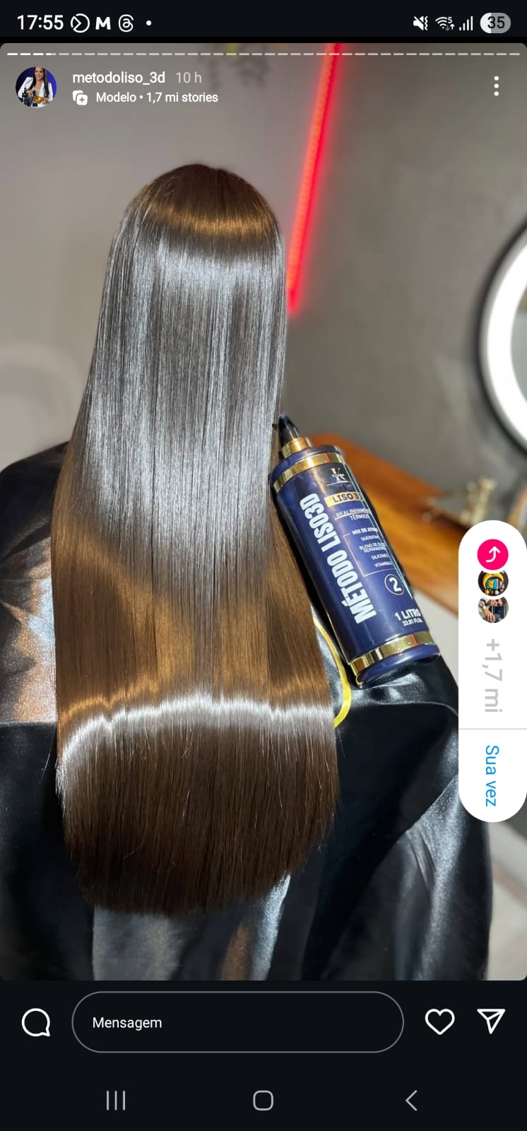 MÉTODO LISO 3D ATIVO SEM FORMOL