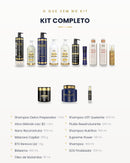 O que vem no Kit Completo Kerastinni: 13 produtos