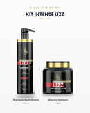 O que vem no Kit Intense Lizz: shampoo neutralizante e máscara seladora