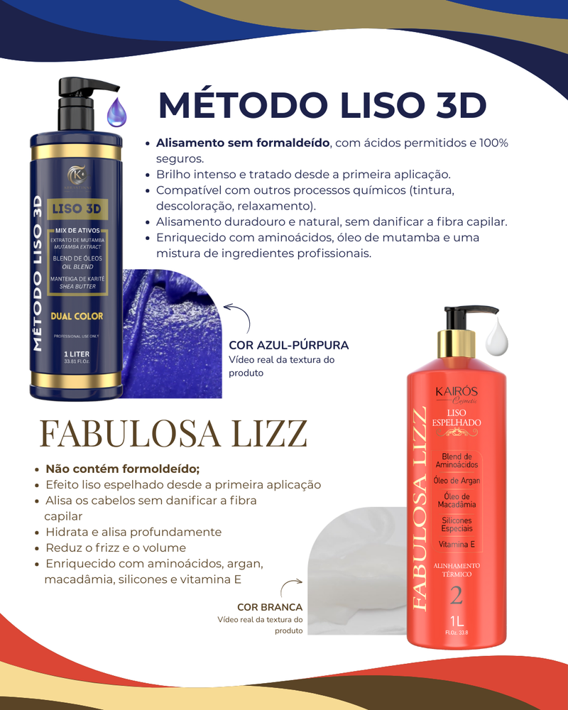 Combo perfeito Fabulosa lizz e Método Liso3D